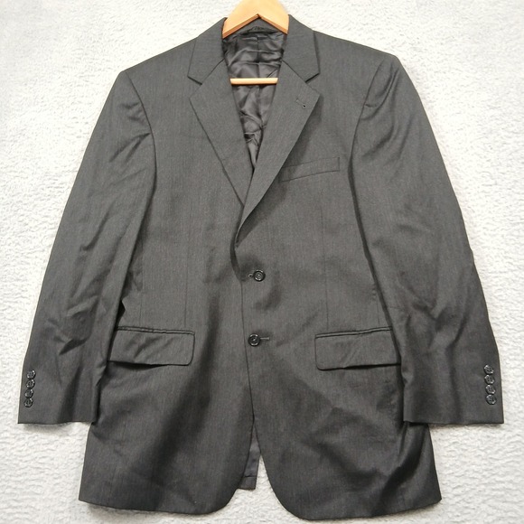 Jos. A. Bank Signature Collection Men's 38R Charcoal Gray 2-Button Blazer Jacket